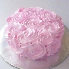 Roses Flower Cake