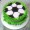 Round Football Shape Cake